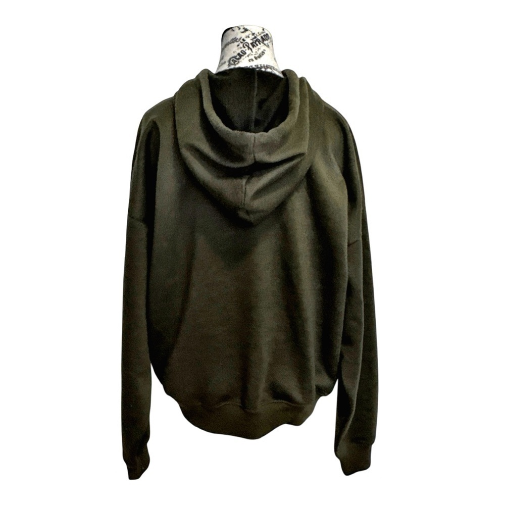 Brooklyn Karma Olive Green ‘California’ Hoodie. Large - Picture 4 of 11